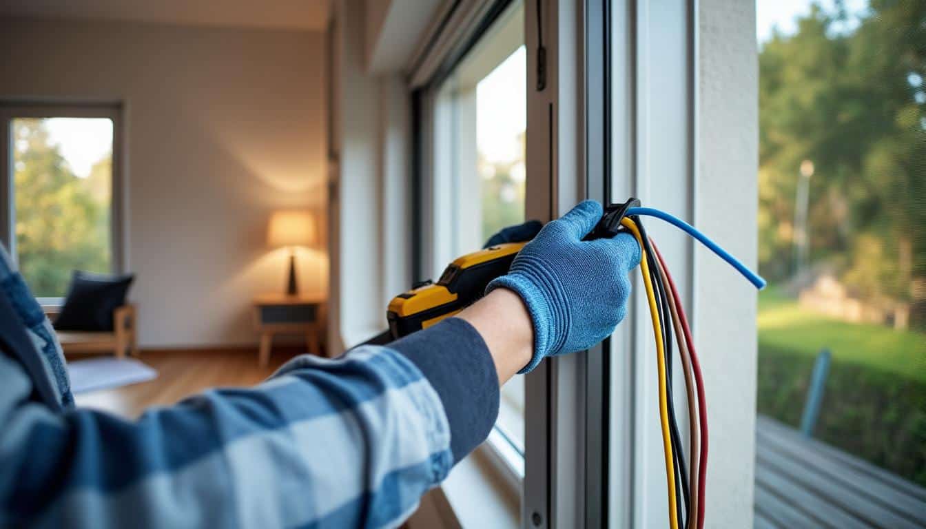 Illustration: Schémas de branchement pour un volet roulant à 3 fils