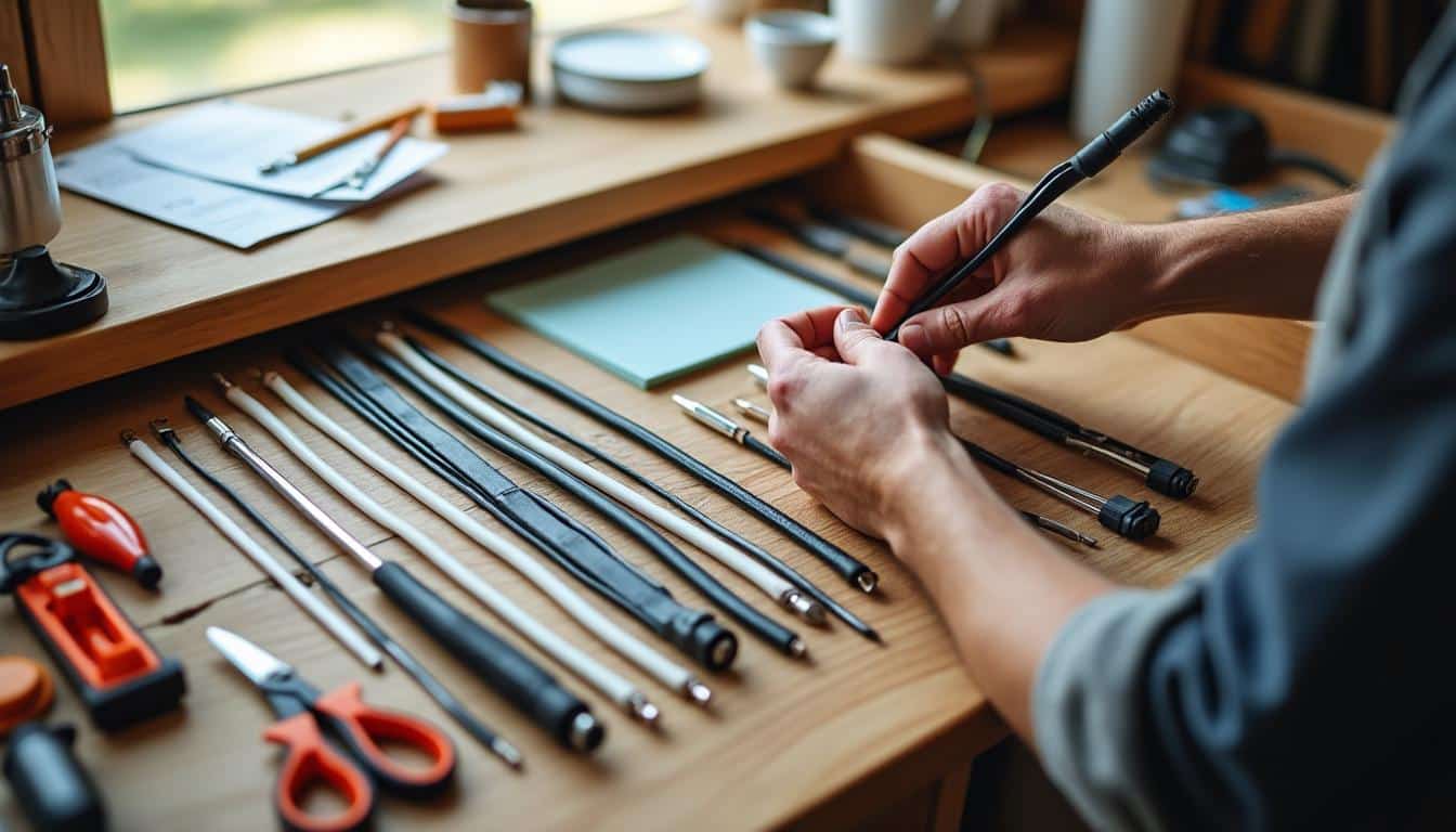 Illustration: Choisir le câble de volet roulant adapté à votre besoin