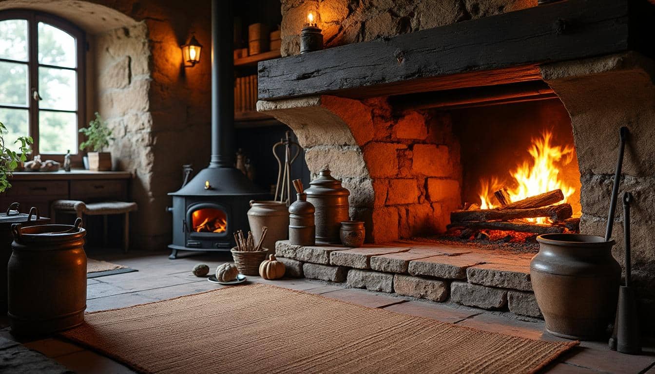 Cheminée en pierre : styles, installation et conseils d’experts