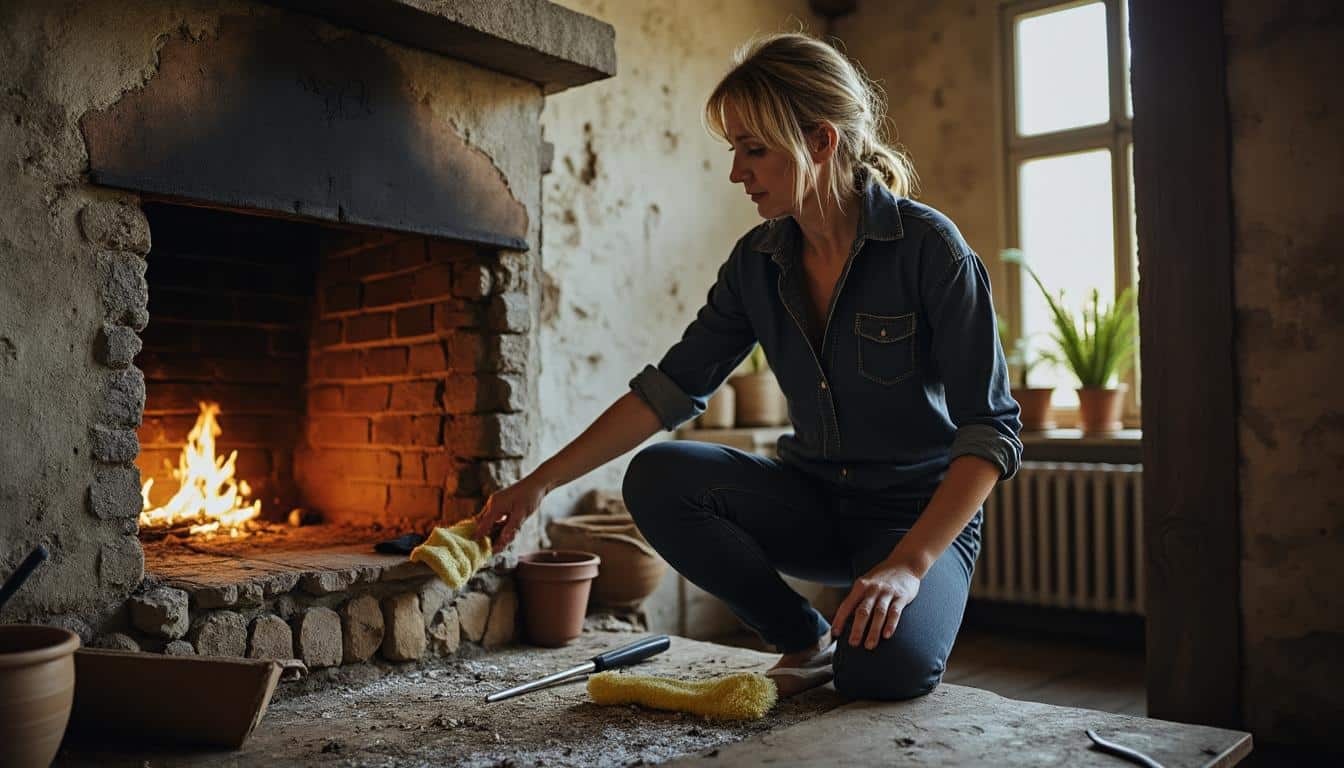 Illustration: Pourquoi et quand nettoyer la pierre de cheminée ?