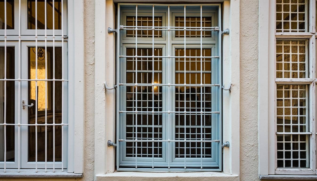 Illustration: Les types et matériaux de grillage des fenêtres