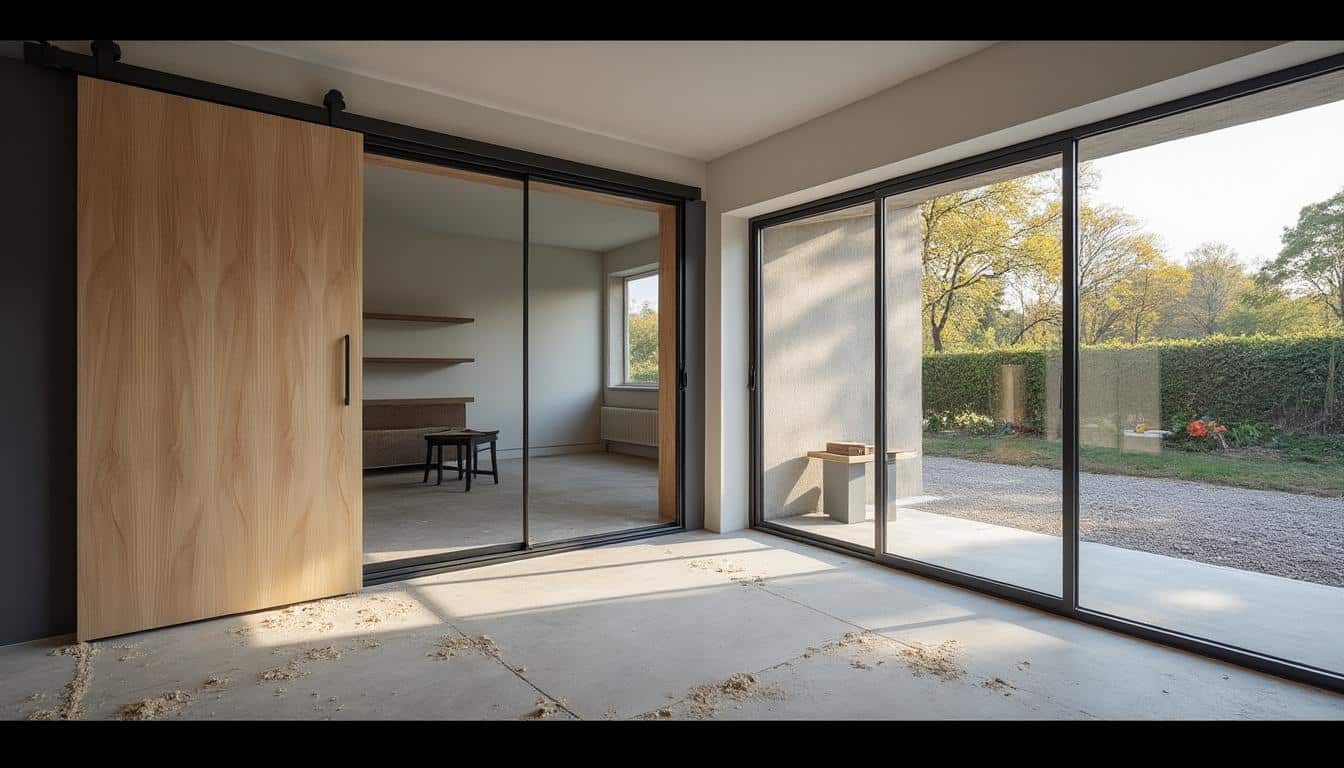 Porte coulissante à galandage : guide pratique et avantages