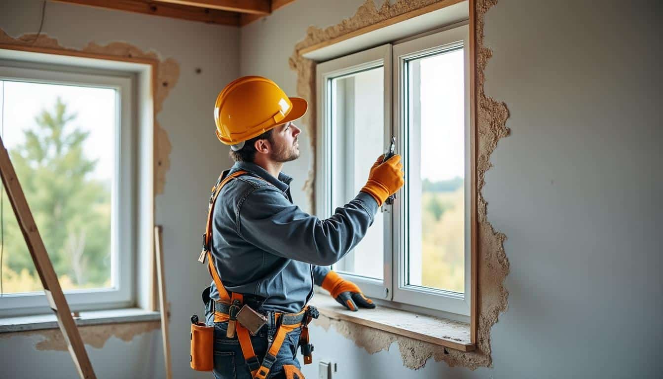 Illustration: Les avantages et contraintes de la pose d’une fenêtre en applique