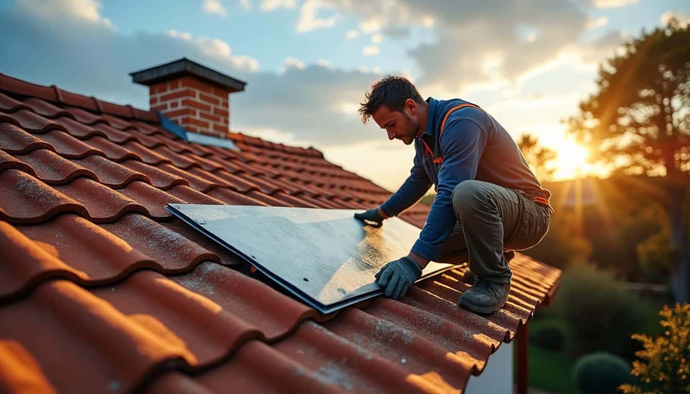 Illustration: Définition et rôle du solin de toiture en tuile