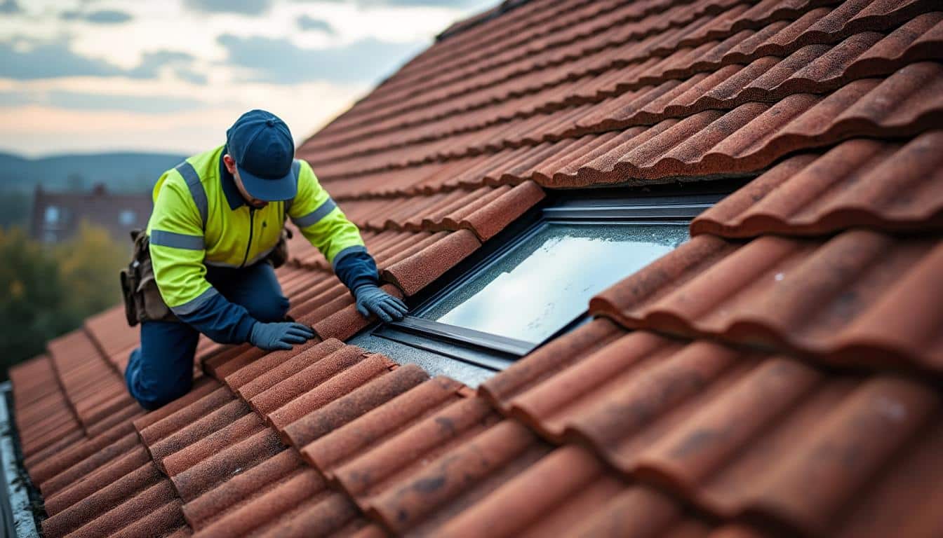 Illustration: Définition et utilité de la tuile de ventilation pour toiture