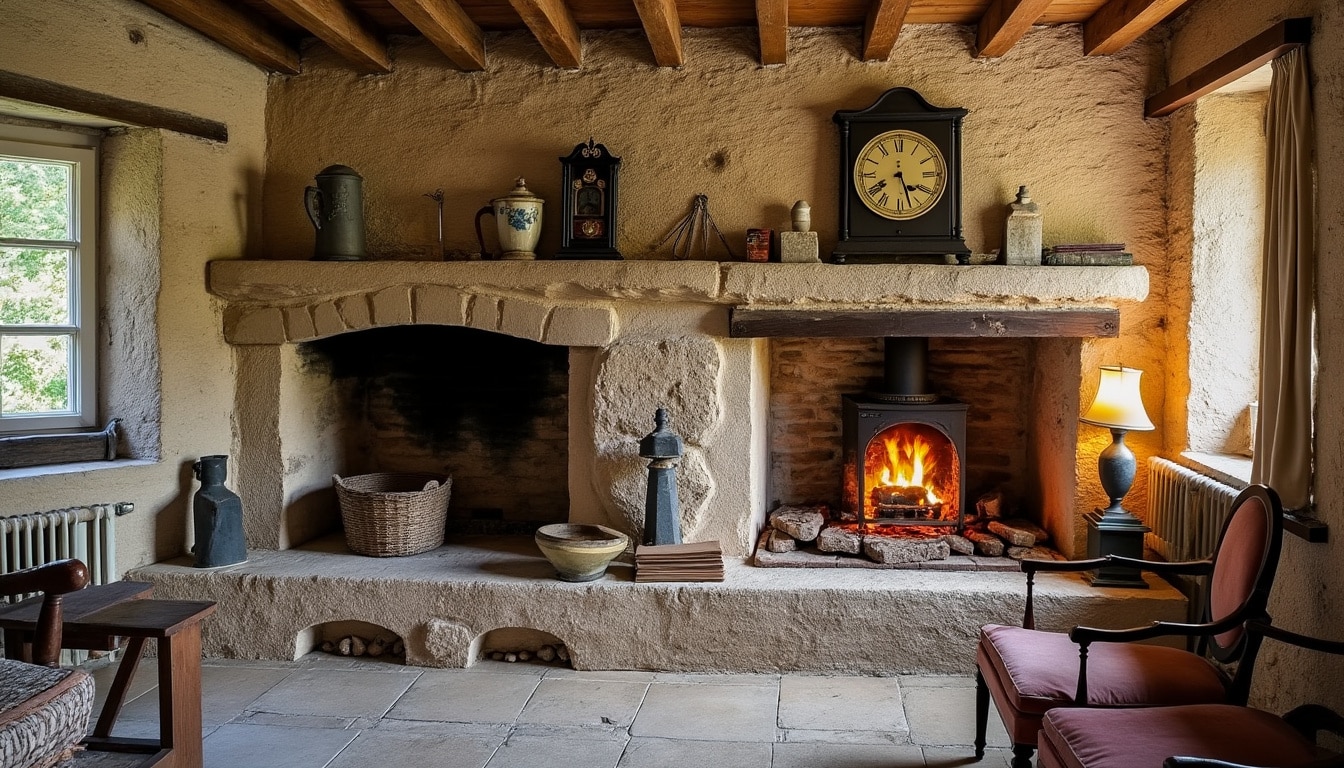 Illustration: Comprendre la cheminée en pierre du Gard et ses atouts patrimoniaux