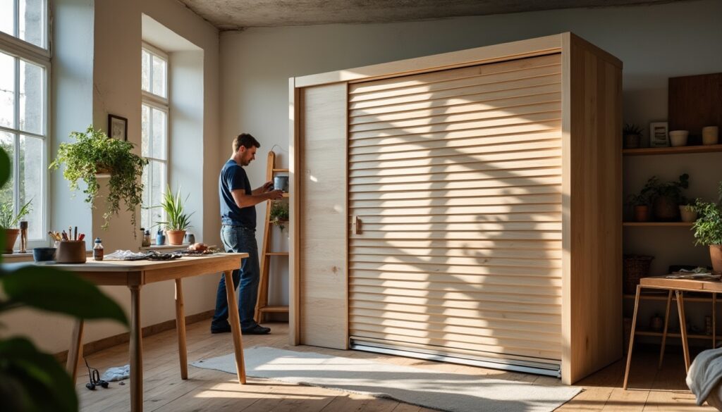 Habillage du coffre de volet roulant intérieur : idées et conseils déco