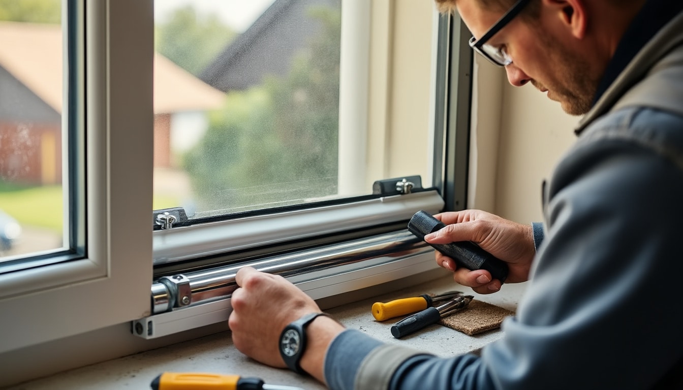 Illustration: Définition et présentation du mécanisme d’un volet roulant manuel