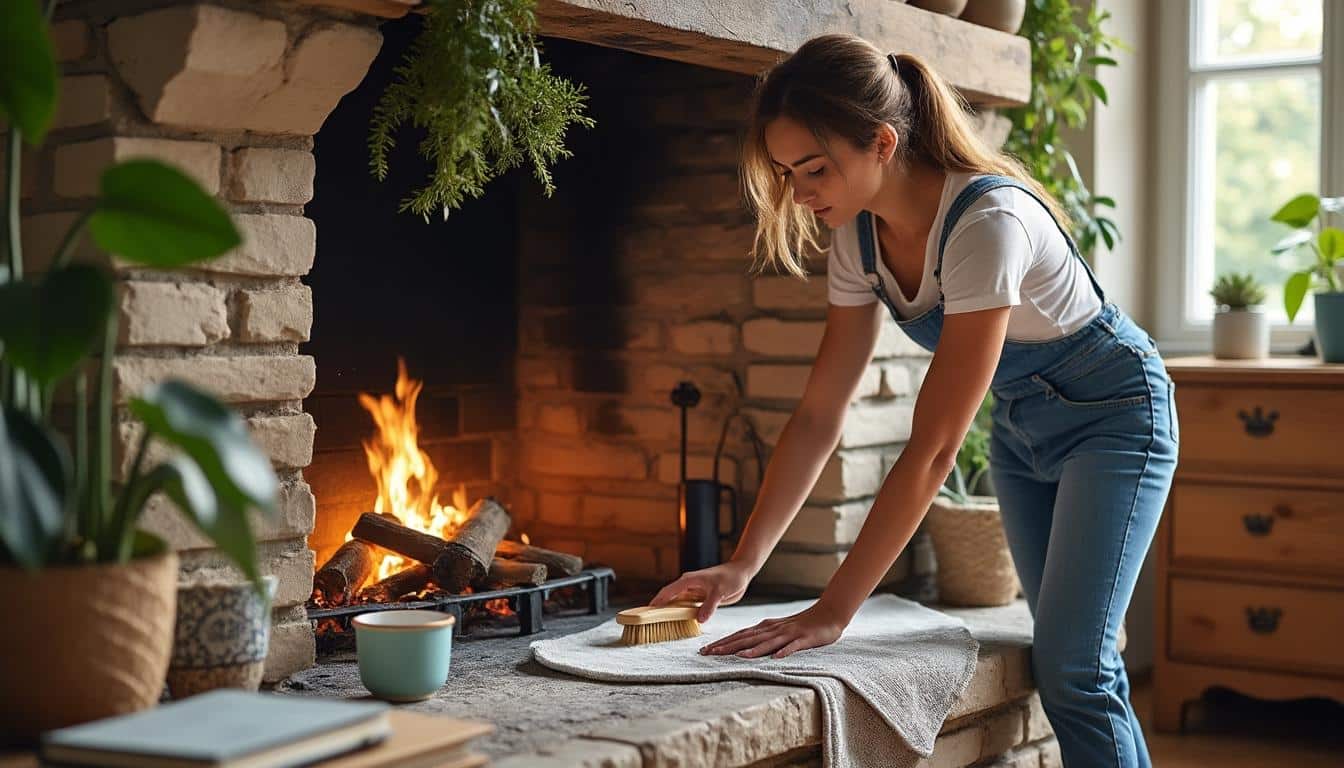 Illustration: Pourquoi nettoyer la pierre de cheminée est essentiel pour votre intérieur