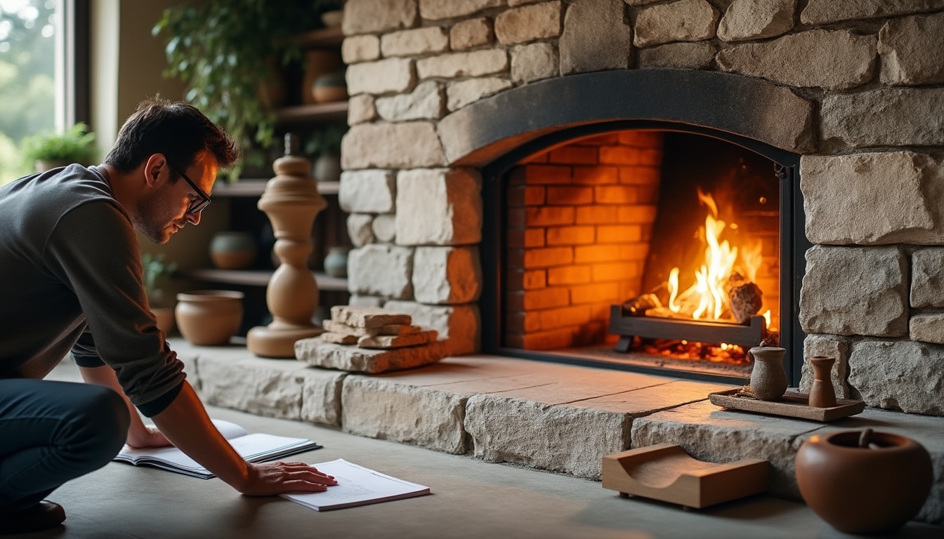 Illustration: Identifier le type de pierre de votre cheminée et ses spécificités pour le nettoyage