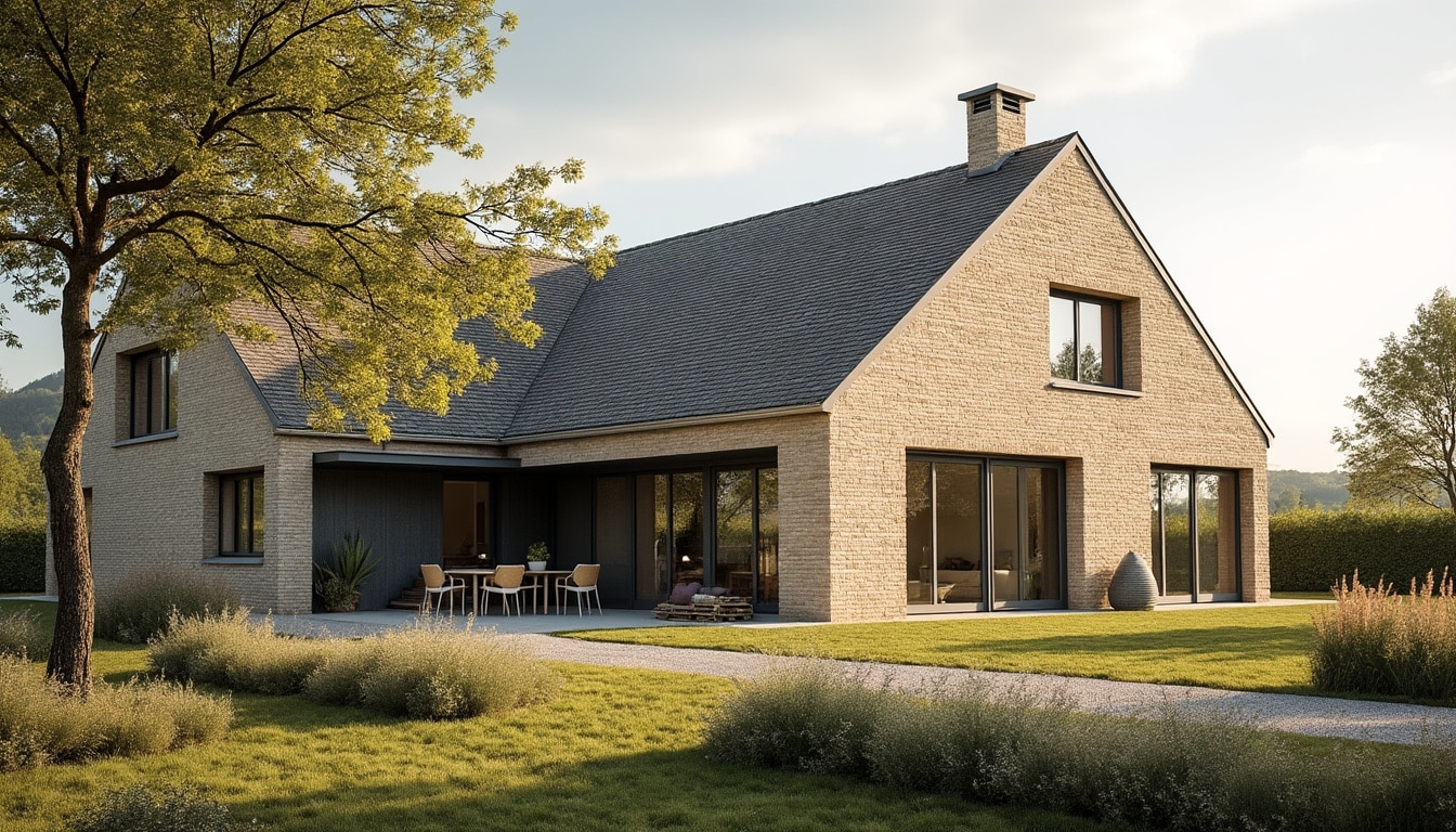 Illustration: Définition et spécificités de la toiture monopente en tuiles