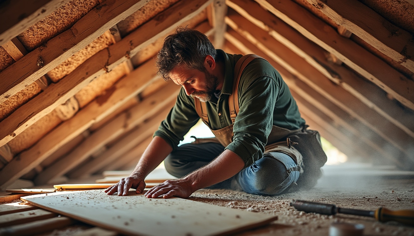 Illustration: Définition et principes de l’isolation sous toiture en tuiles