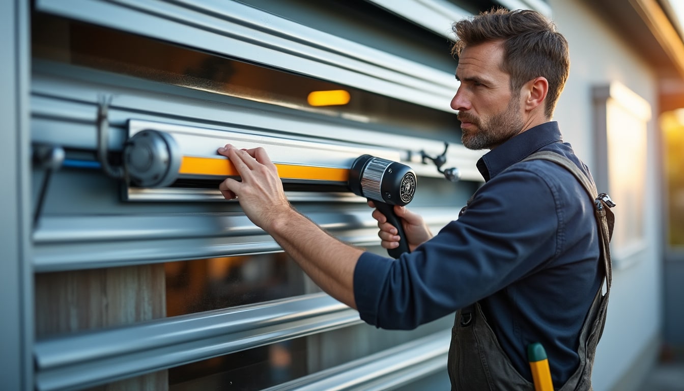 Illustration: Comprendre le fonctionnement d’un volet roulant électrique