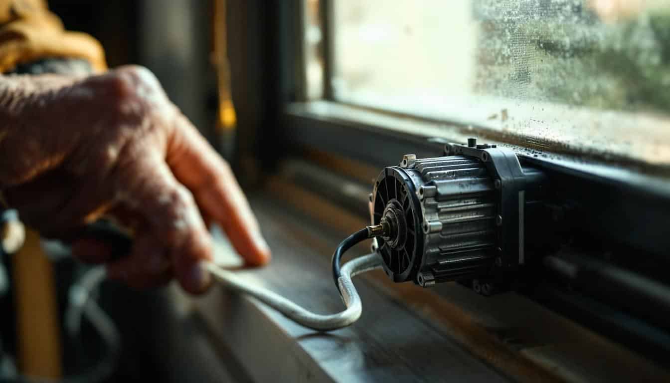 Moteur de volet : arrêt brusque cause et solutions efficaces