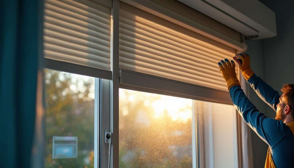 Moteur de volet : installation débutant et sécurité pas à pas