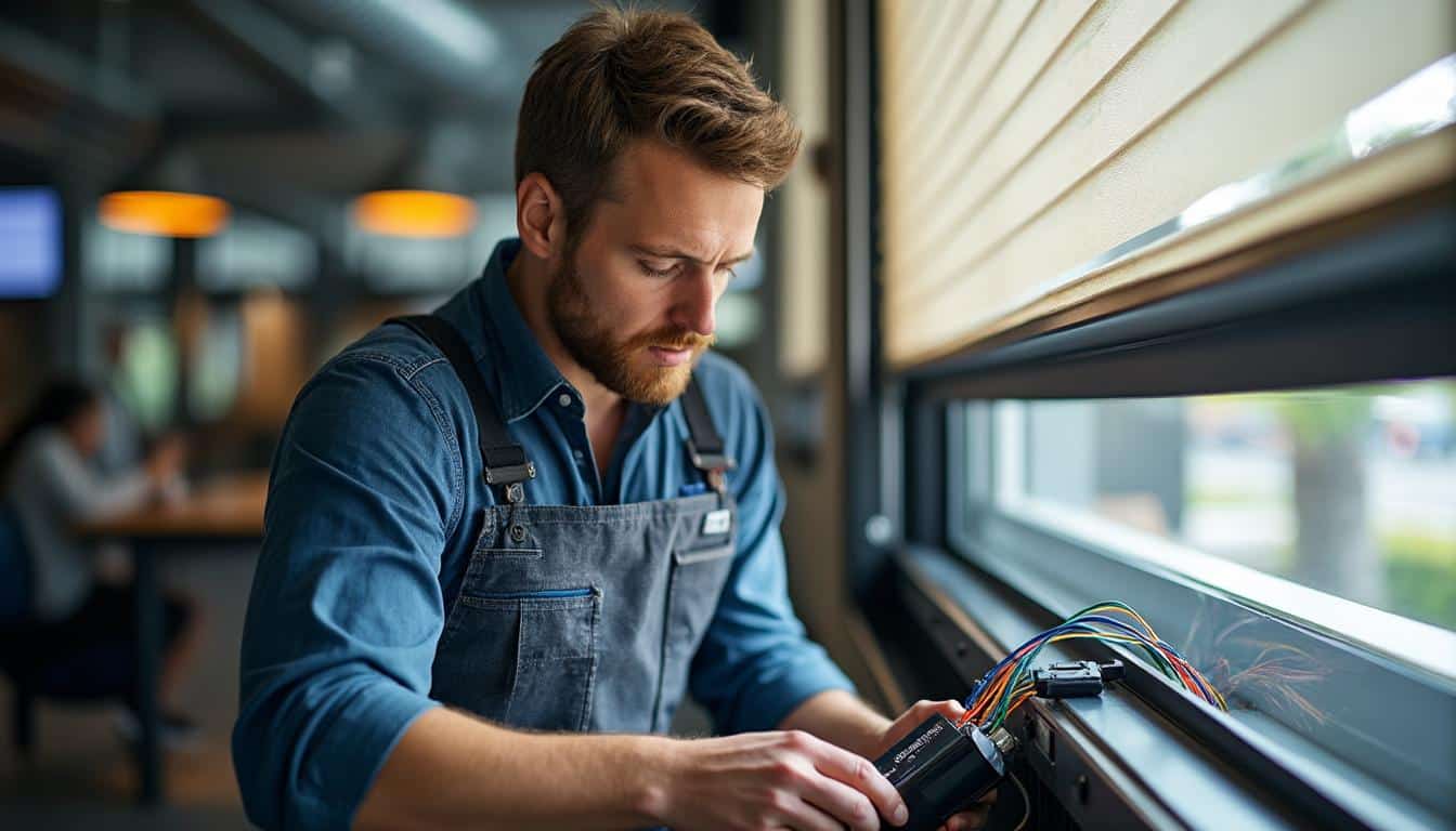 Moteur de volet : inversion du sens et dépannage efficace