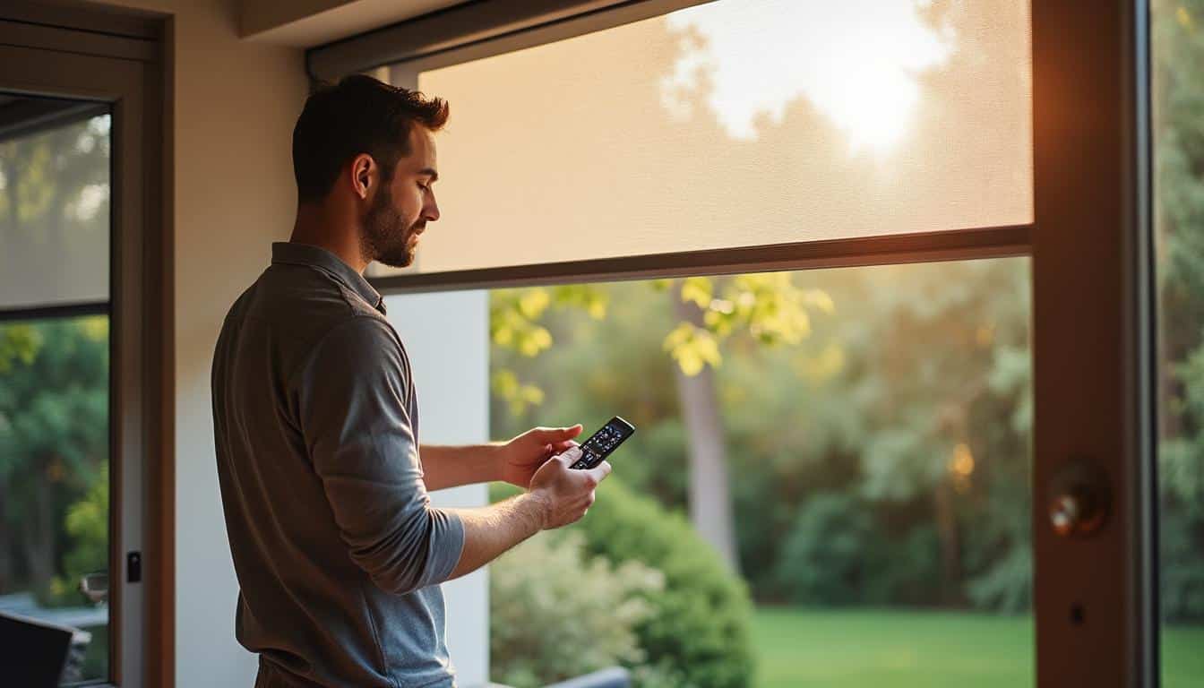 Moteur de volet télécommande : synchronisation et reset faciles