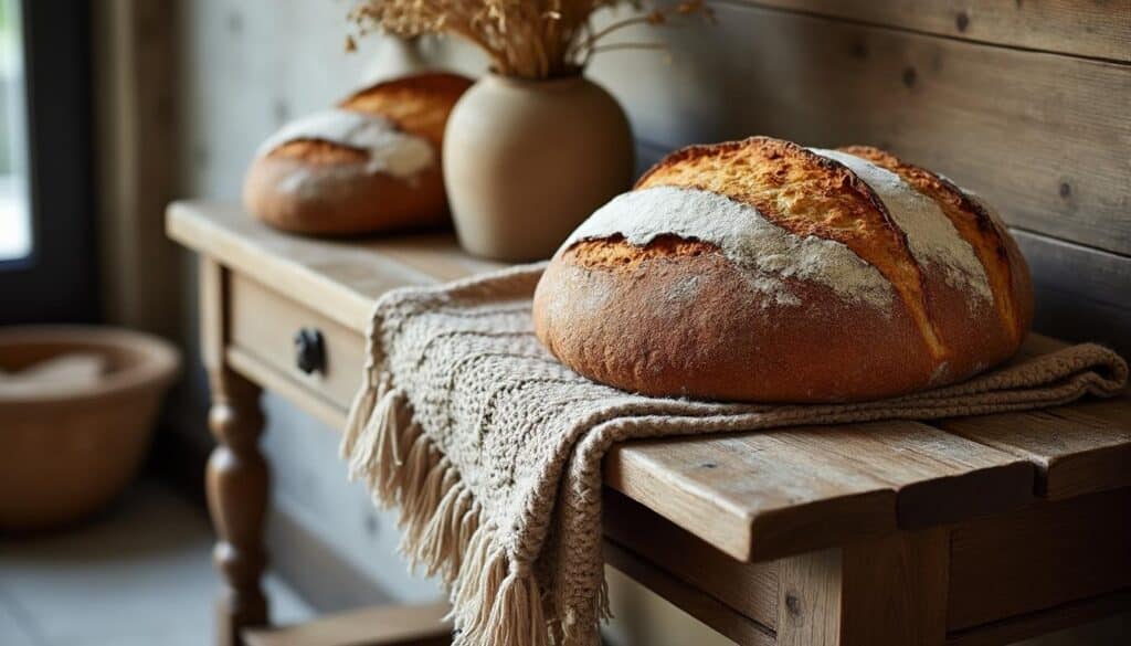Utiliser un porte pain pratique dans l'entrée de votre maison