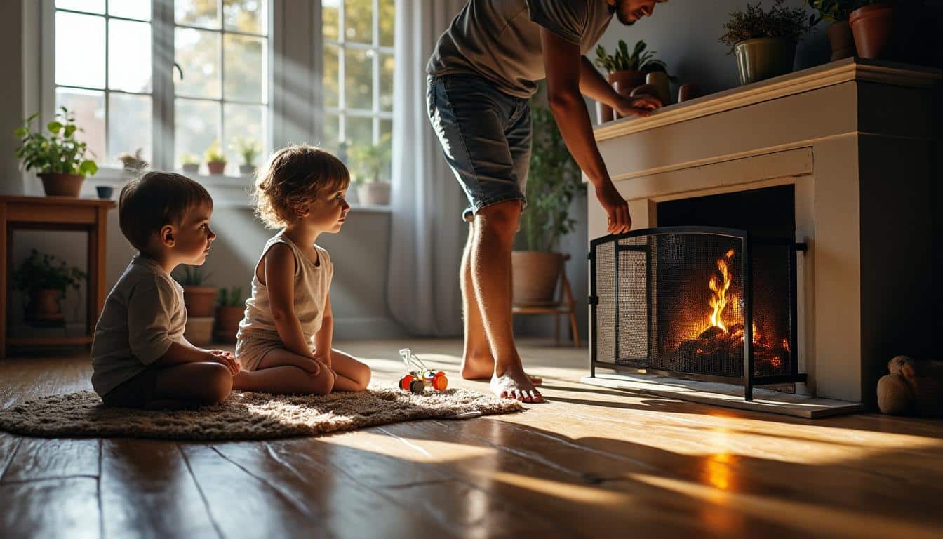 Assurer la sécurité des enfants à domicile avec une bouche de foyer