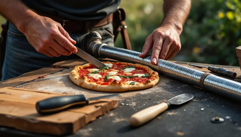 Conduit de cheminée pour four à pizza : installation et conseils
