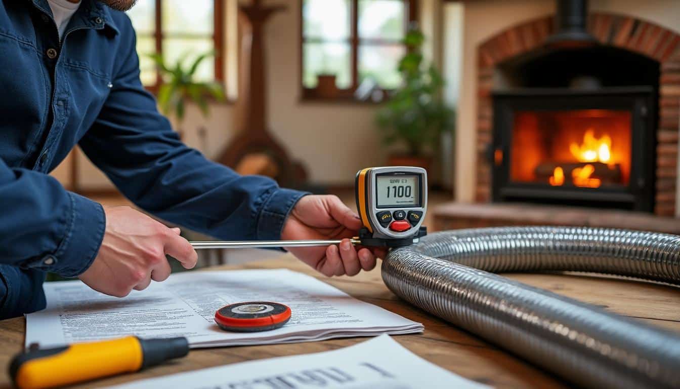 Illustration: Les normes et règles à respecter pour un conduit de cheminée sécurisé