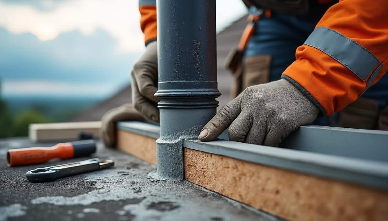 Illustration: Comprendre l’importance de l’étanchéité autour du conduit de cheminée