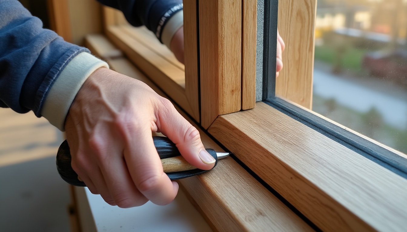 Illustration: Les différentes solutions de joints adaptées aux fenêtres en bois