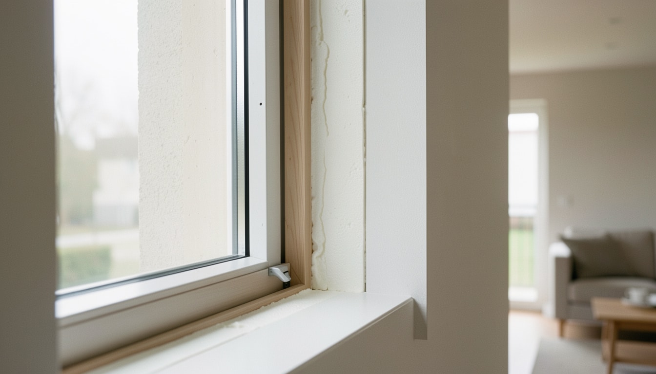 Embrasure de fenêtre : rôle, isolation et finitions
