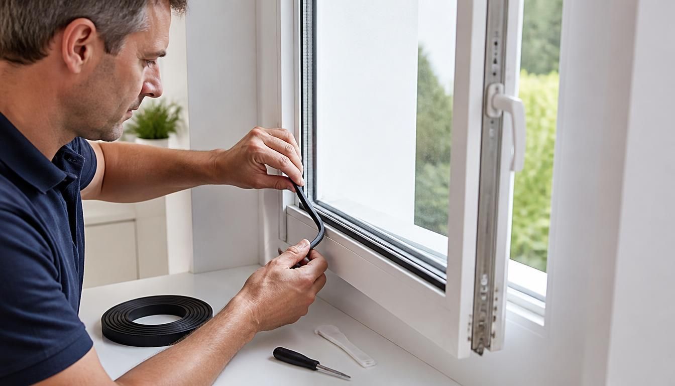 Remplacer le joint d’une fenêtre PVC sans se tromper