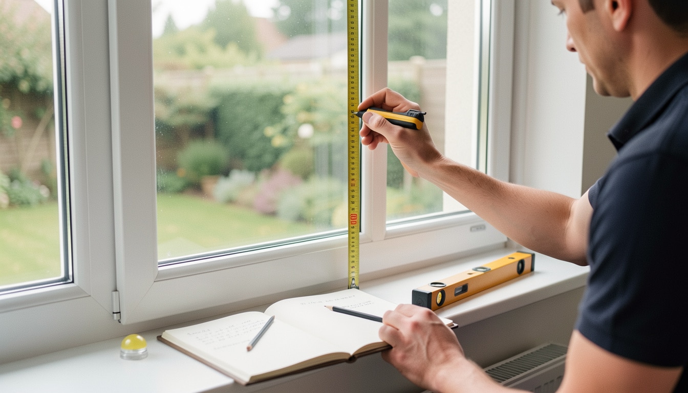 Dimensions standard d’une fenêtre et prise de mesures