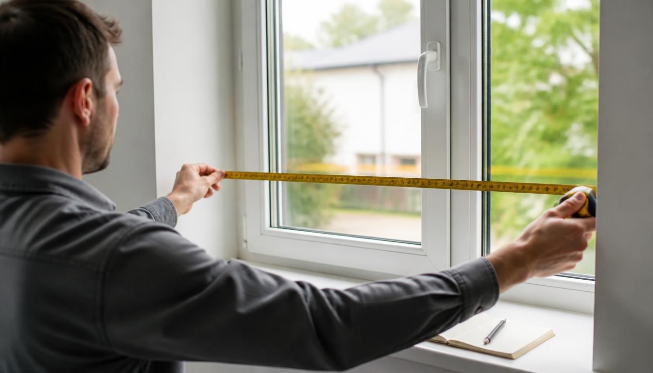 Taille standard d’une fenêtre et prise de mesures